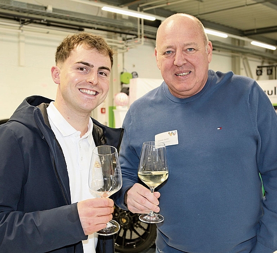 Bäckermeister Paolo Ghitti (l.) und Limmatwelle-Verkaufsleiter Thomas Stadler. Bäckermeister Paolo Ghitti (l.) und Limmatwelle-Verkaufsleiter Thomas Stadler.