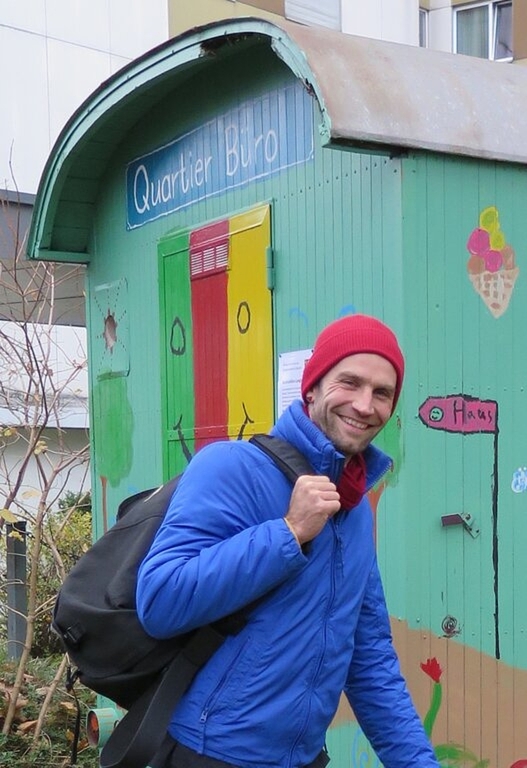 Jasper Haubensak und das Quartierbüro verabschieden sich. Foto: ska