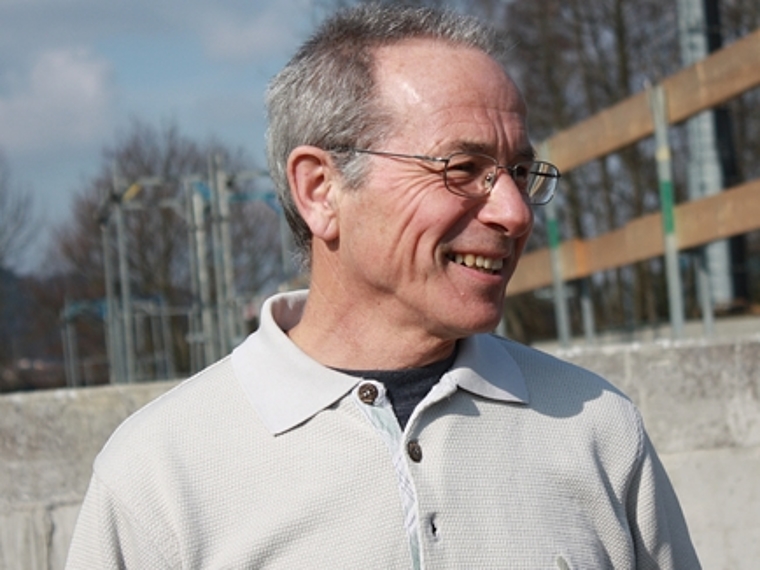 Rudolf Läublis Lieblingsarbeit als Klärwärter waren Führungen für Schulkinder. Foto: bär
