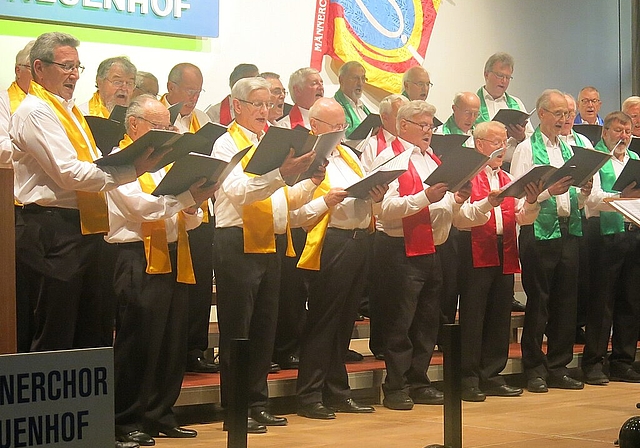 Der Männerchor Neuenhof organisiert den Anlass. (AZ Archiv)