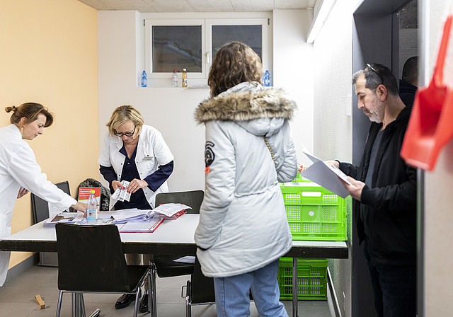 Stammzellen-Sammelaktion am 26. Februar in Würenlos. Severin Bigler