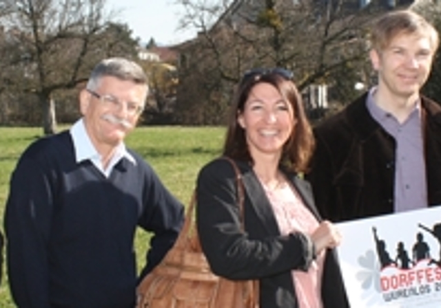 Das OK: (v.l.) Nico Kunz, Peter Früh, Franziska Meier, Daniel Huggler, Markus Vogt. Es fehlen: Martina Möckel und Hans Rudolf Schlup. Foto: bär
