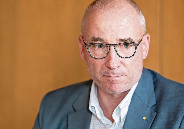 Gemeindeammann Markus Haas muss die Steuern erhöhen.