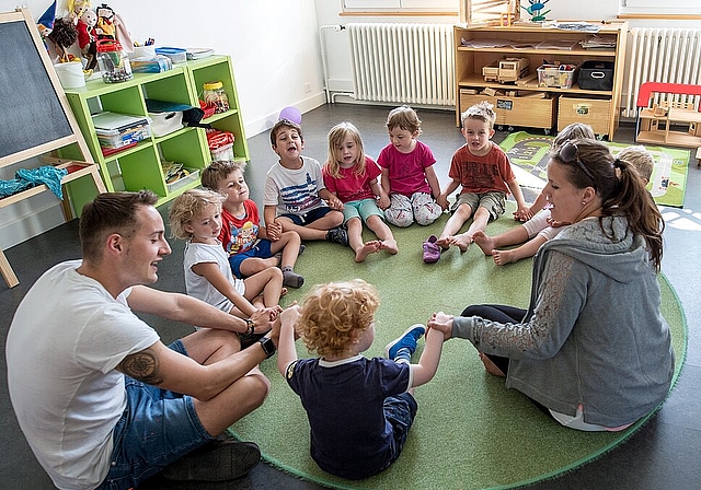 Die Gemeinde <em>zahlt an die Kinderbetreuung ihrer Einwohner. (Symbolbild/AZ Archiv)</em>