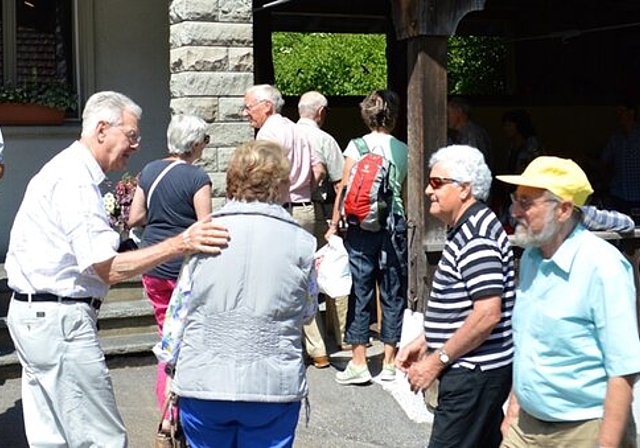 Rekordverdächtige 100 Personen nahmen am Killwangener Seniorenausflug teil. Foto: zVg