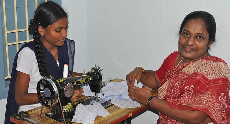 Die Drittweltgruppe unterstützt zwei christlich geprägte Projekte zur Schulung und Ausbildung von Mädchen und jungen Frauen in Süd-Indien. Foto: zVg