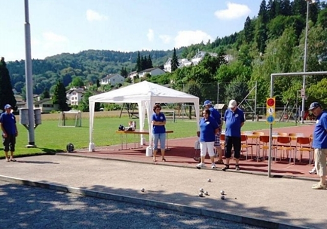 Ein gemütlicher Ausgleich zum Berufsalltag: Pétanque.Foto: zVg
