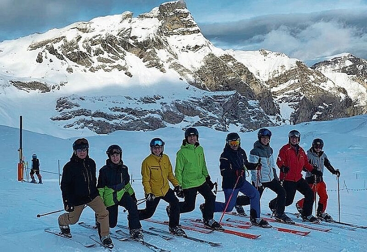 Neue Mitglieder gesucht: «Wir bieten für jeden etwas, der gerne draussen in der Natur ist und sich sportlich betätigen möchte», so der Vereinspräsident des Skiclubs Rüsler in Neuenhof. zVg
