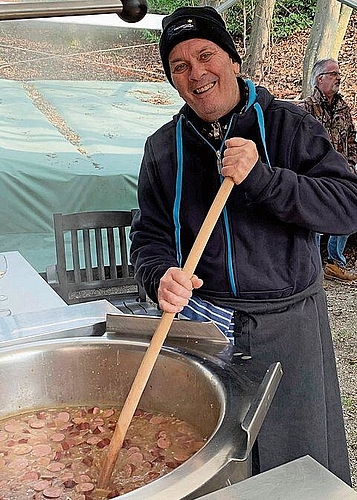 Michael und Werner Senn engagierten sich als Freiwillige. 
