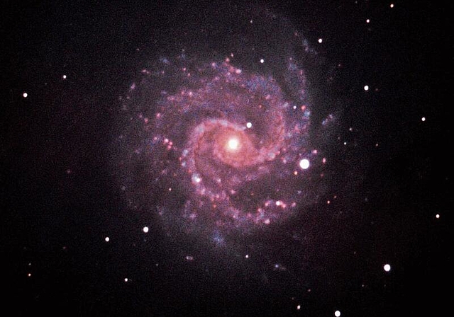 Spiral-Galaxie NGC3184.
