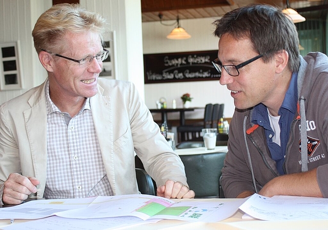 Pro und Kontra Consuelo Senn (l.), FDP, und Daniel Zehnder, Sportvereine.bär