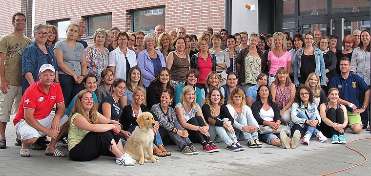 Alle Ampeln auf Grün an der Schule Würenlos. Foto: zVg