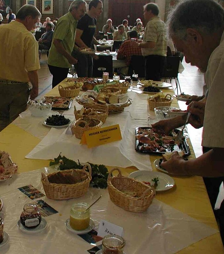 Reichhaltiges Buffet. Foto: zVg