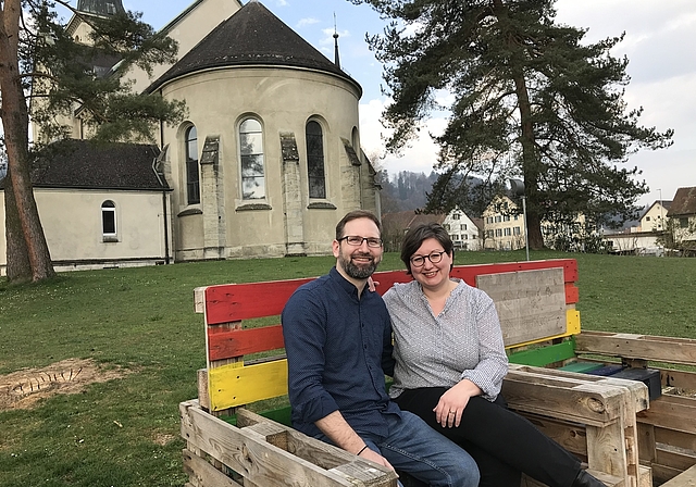 Benjamin und Jacqueline Meier sind die neuen Pfarreiseelsorger der Seelsorgeeinheit Neuenhof, Killwangen und Spreitenbach. zVg