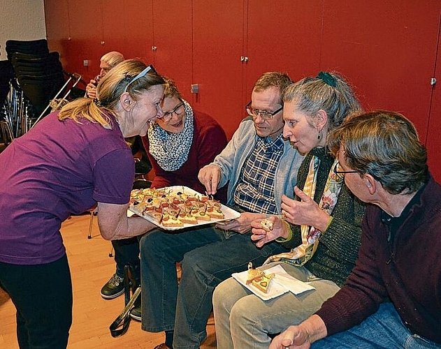 Etwas Gluschtiges gehört zu jedem Apéro. ihk