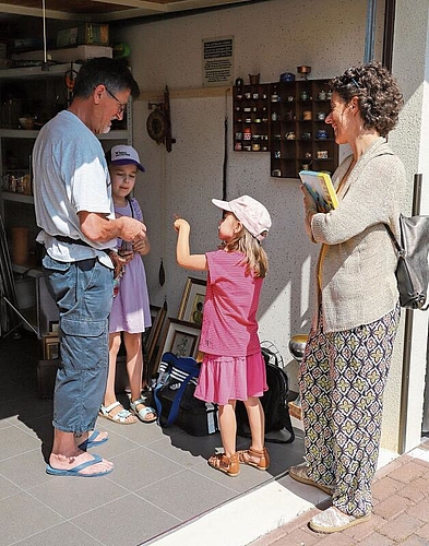 Viele Gegenstände wechseln bei der Familie Streif den Besitzer.Gaby Kost