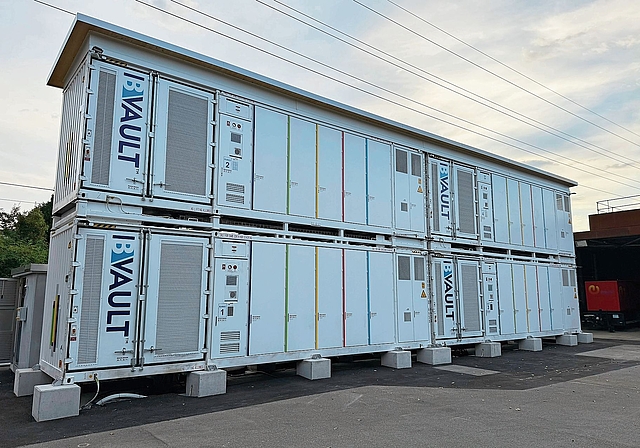 Standort Fohrhölzlistrasse: Hier sind die Batteriecontainer aufgestellt. zVg