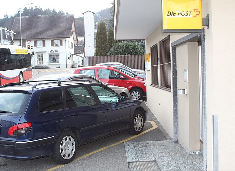 Künftig geschlossen? Die Poststelle in Killwangen. Foto: bär