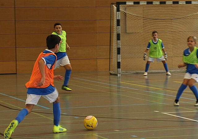 Höhepunkt beim Futsal-Camp in Wettingen waren die Turniere am Nachmittag. Melanie Bär
