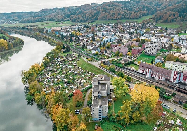 Zukunft des Härdli: Die Fläche zwischen Limmat und Bahnhof soll bis 2035 bebaut werden. Sandra Ardizzone