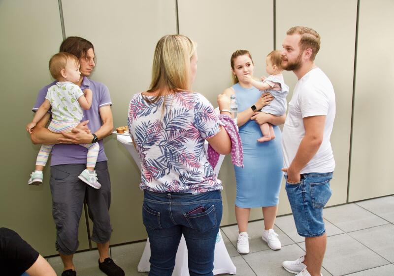 Attraktiv für junge Familien: Jungen Familien scheint es hier zu passen.  zVg