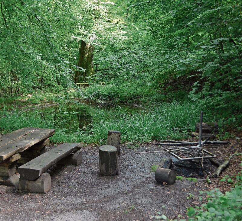 Auch einen Brätelplatz gibts auf der Strecke. ihk