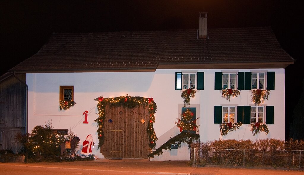 Bald werden die Kürbisse einer grossen Weihnachtsdeko weichen.
